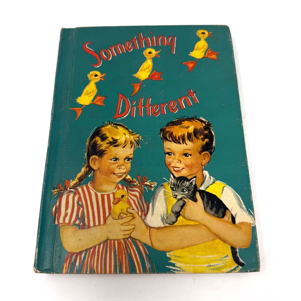 Vintage 1947 Something Different Childrens Book Eva Knox Evans Pelagie Doane